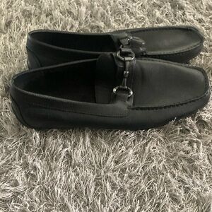 Kenneth cole men black size 12 loafers